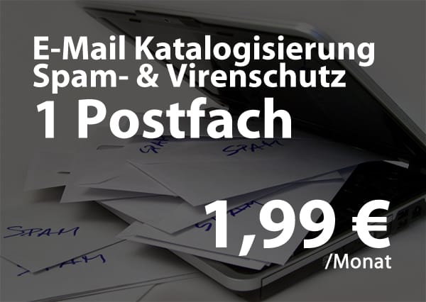 E-Mail - Spam und Virenschutz 1Postfach